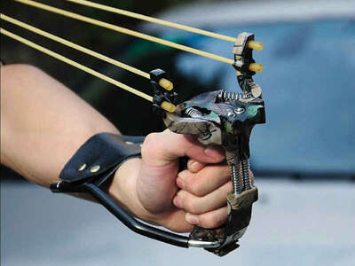 Духові трубки, рогатки