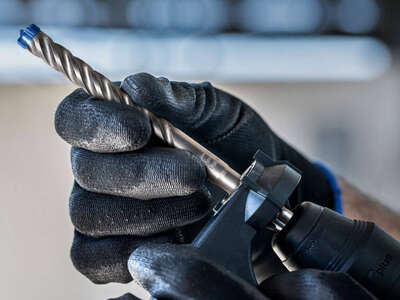 Для інструментів ударного свердління з хвостовиком SDS-PLUS