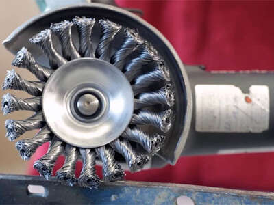 Кільцеві щітки, кручений дріт