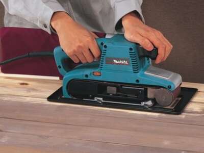 Для стрічкових шліфувальних машин