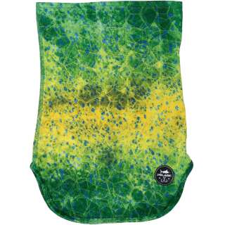 Бафф Pelagic Sunshield Fishing Neck Gaiter Green Dorado