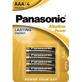 Батарея Panasonic ALKALINE POWER AAА BLI
