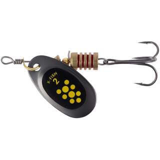 Блесна X-Fish Dark Side №2 4g Nikel black lime