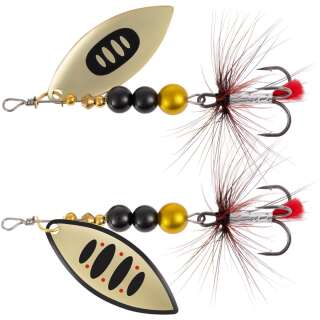 Блесна X-Fish Orbit №2 8g Nikel gold