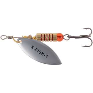 Блесна X-Fish Rampage №1 5.5g Silver