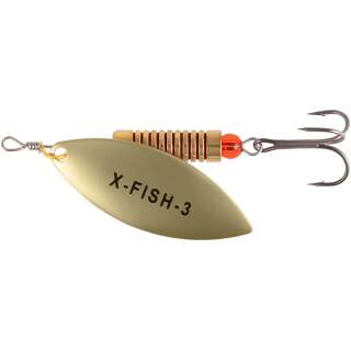 Блесна X-Fish Rampage №3 12.5g Gold