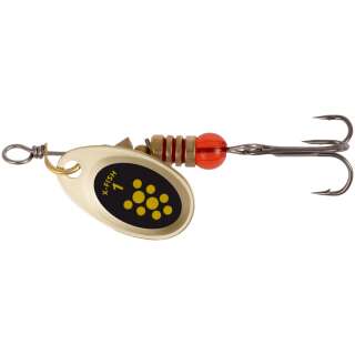 Блесна X-Fish Spike №1 2.5g Gold black lime