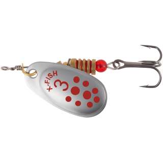 Блесна X-Fish Spike №3 5.5g Silver RD