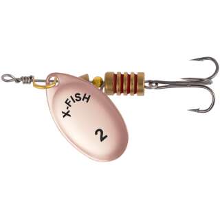 Блесна X-Fish Stark №2 4.5g Copper