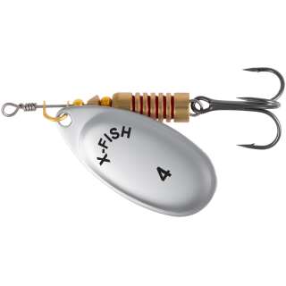 Блесна X-Fish Stark №4 9.5g Silver