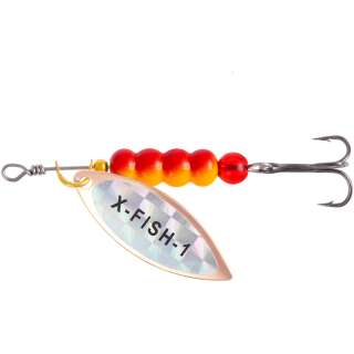 Блесна X-Fish Trophy №1 7g Copper rainbow