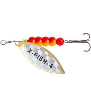 Блесна X-Fish Trophy №4 16.5g Gold rainbow
