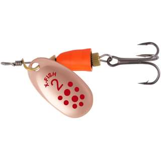 Блешня X-Fish Wolf №2 5g Copper fire tiger