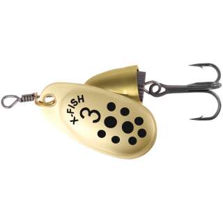 Блешня X-Fish Wolf №3 7g Gold