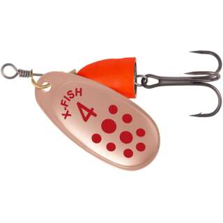 Блешня X-Fish Wolf №4 10g Copper fire tiger