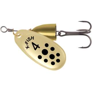 Блешня X-Fish Wolf №4 10g Gold