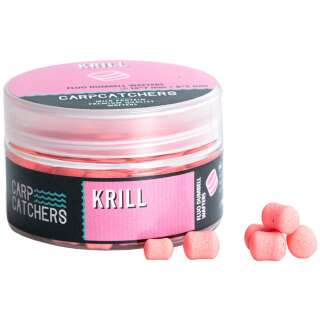 Бойли Carp Catchers Fluo Dumbell Wafters Krill 8х5 and 10x7mm