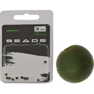 Намистина Brain Beads 3mm (10 шт/уп) Green SGXA-9240-2