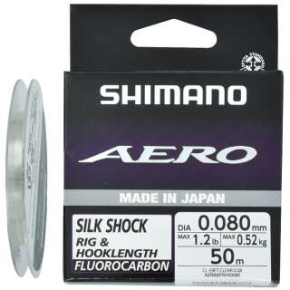 Флюорокарбон Shimano Aero Silk Shock Fluoro Rig/Hooklength 50m 0.179mm 3.01kg