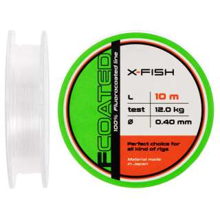 Флюорокарбон X-Fish FCoated 10m 0.40mm 12.0kg