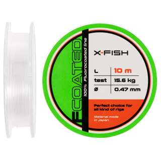 Флюорокарбон X-Fish FCoated 10m 0.47mm 15.6kg