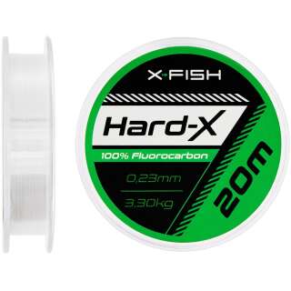 Флюорокарбон X-Fish Hard-X 20m (clear) 0.23mm 3.30kg