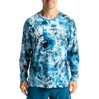 Футболка Adventer & fishing Functional Uv T-Shirt Stormy Sea