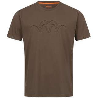 Футболка Blaser Active Outfits 3D Debossed T25 ARGALI Dark brown