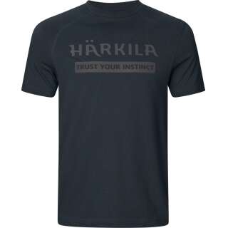 Футболка Harkila logo S/S t-shirt L Dark navy