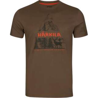 Футболка Harkila Nature S/S T-shirt Slate black
