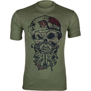 Футболка Kramatan 93% Скрытый Враг Design Olive