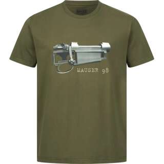 Футболка Mauser Men’s Mauser 98 System T-Shirt Dull Olive