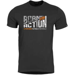 Футболка Pentagon Ageron T-shirt Born For Action Black