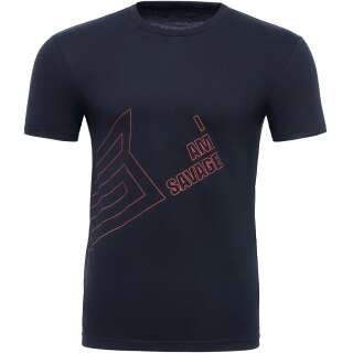 Футболка Savage Short sleeve T-Shirt/RED 'I am Savage' design 2XL ц:черный