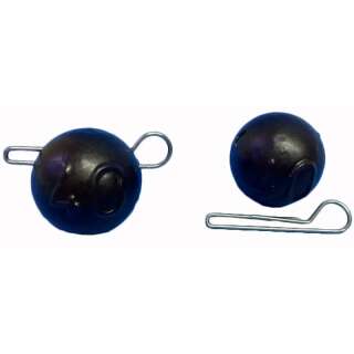 Грузило-головка DS Чебурашка чорний 2.5г (7шт/уп)