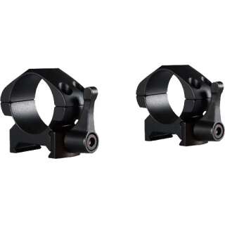 Кільця швидкознімні Hawke Precision Steel. d - 25.4 мм Low. Weaver/Picatinny