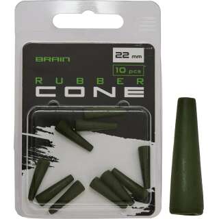 Конус Brain Rubber Cone 22mm (10 шт/уп) Green SGXA-90479-20