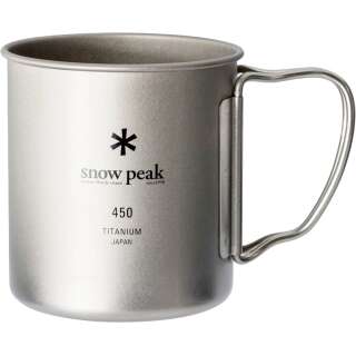 Кружка Snow Peak MG-143 Titanium Single Wall 450ml