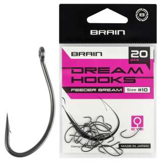 Гачок Brain Dream Hooks Feeder Bream #10 (20шт/уп)