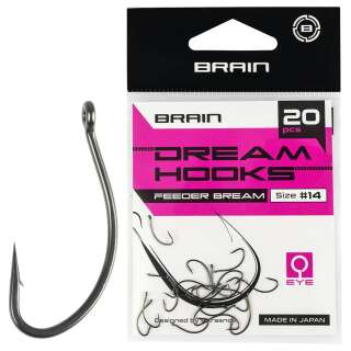 Гачок Brain Dream Hooks Feeder Bream #14 (20шт/уп)