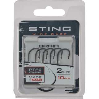 Гачок Brain Sting Classic Wide Gape #2 (10 шт/уп)