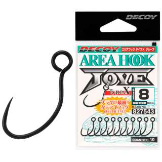 Гачок Decoy AH-10 Area Hook Type X Jove 06, 10 шт/уп