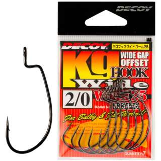 Гачок Decoy Worm25 Hook Wide #2 (8 шт/уп)