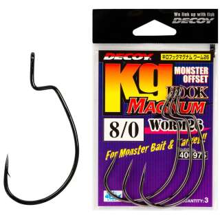 Гачок Decoy Worm26 Kg Hook Magnum #10/0 (2 шт/уп)