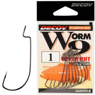 Гачок Decoy Worm9 Upper Cut #3/0 (7 шт/уп)