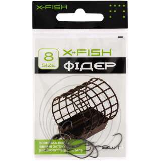 Гачок X-Fish Фідер #8 (8 шт/уп)
