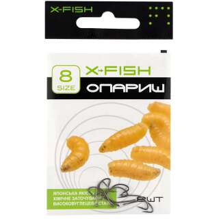 Гачок X-Fish Опариш #8 (8 шт/уп)