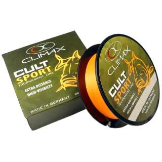 Волосінь Climax Cult Carp Sport 1000m (orange) 0.30mm 8.3kg