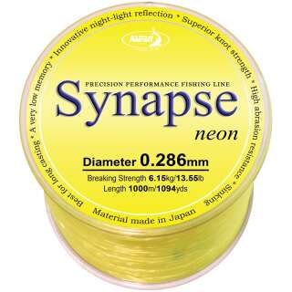 Волосінь Katran Synapse Neon 1000m (neon-yellow) 0.286mm 13.55lb