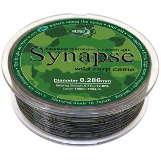 Волосінь Katran Synapse Wild Carp Camo 1000m (dark camo) 0.286mm 12.62lb